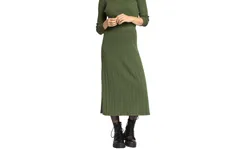 Ivko Solid Skirt In Green