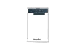 UnionSine K209A USB 3&period;0 External Hard Drive Enclosure SATA to USB3&period;0 UASP & TRIM Hard Drive Case 6TB HDD Tool-Free Transparent