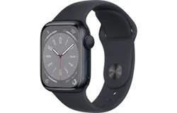 Apple Watch Series 8 &lpar;GPS&comma; 41MM&rpar; - Midnight Aluminum Case with Midnight Sport Band M&sol;L -Refurbished &lpar;Excellent Condition&rpar;