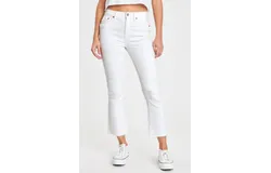 Daze Sundaze High Rise Crop Flare In Shy Girl