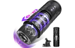 Automatic Male Masturbator Sex Toys for Men -  with 7 Thrusting & 7 Rotating Modes&comma;
