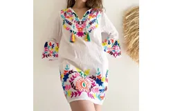 Debbie Katz Maui Tunic In Multi