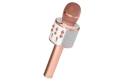 Micrófono de karaoke inalámbrico con Bluetooth&comma; portátil y de mano&period; Máquina de canto sin cables&comma; ideal para cantar en casa&comma; fiestas y reuniones