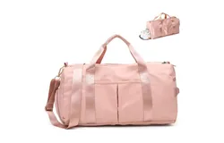 Maleta Deportiva de Mano para Gimnasio con Compartimento para Zapatos&comma; Bolso de Viaje con Bolsillo Impermeable para Ropa Mojada&comma; Gran Capacidad de Carga&comma; Perfecta Gimnasio&comma; Natación y Viaje