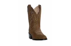Dan Post&period; Kids Shane Boots - Wide In Distressed Brown