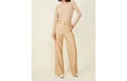 Line And Dot Carmela Pant In Tan