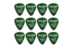 5 Core Guitar Picks 12 Piece 0&period;96mm Celluloid Heavy Gauge Pick for Acoustic Electric Bass Guitar Puas Para Guitarra