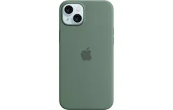 Apple - iPhone 15 Plus Silicone Case with MagSafe - Cypress
