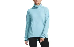 Under Armour Waffle Funnel Hoodie In Blizzard&sol;varsity Blue