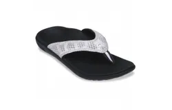 Spenco Women&apos;s Yumi Breeze Sandal In Black&sol;silver