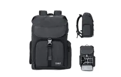 Cwatcun M8 Photography Camera Bag Camera Backpack Waterproof Compatible with Canon&sol;Nikon&sol;Sony&sol;Digital SLR Camera Body&sol;Lens&sol;Tripod&sol;14in Laptop&sol;Water Bottle
