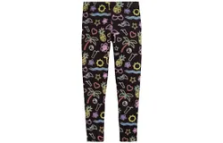 Dori Creations Girl&apos;s Happy Lights Leggings In Black