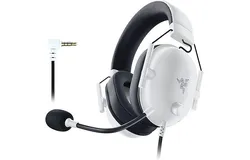 Razer BlackShark V2 X Gaming Headset&colon; 7&period;1 Surround Sound - 50mm Drivers - Memory Foam Cushion - for PC&comma; Mac&comma; PS4&comma; PS5&comma; Switch - 3&period;5mm Audio Jack - White