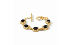 Julie Vos Women&apos;s Cabochon Bracelet In Obsidian Black