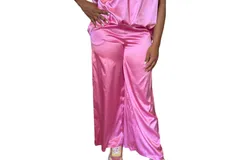 Adrienne Cora Pants In Bubblegum