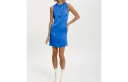 Cali Dreaming New York Mini Dress In True Blue