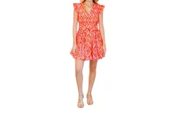 Cleobella Lela Mini Dress In Jaiper Ikat Print