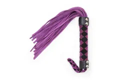 Ple&apos;sur 15&period;5in Leather Flogger Purple