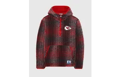 Starter Men&apos;s Kansas City Chiefs Gus Sherpa Hooded Jacket In Red