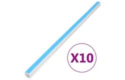 Cable Trunking Self-Adhesive 1"x0&period;6" 32&period;8&apos; PVC