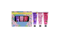 Hand Cream Trio by Burts Bees for Unisex - 3 Pc 1oz Lavender and Honey Hand Cream With Shea Butter&comma; 1oz Wild Rose and Berry Hand Cream With Shea Butter&comma; 1oz Watermelon and Mint Hand Cream With Shea Butter