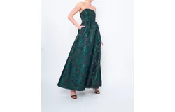 Flora Bea Mecca Dress In Forest Oak