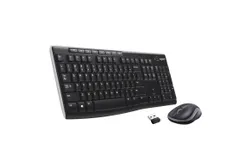 Logitech MK270 Wireless Keyboard And Mouse Combo - Black