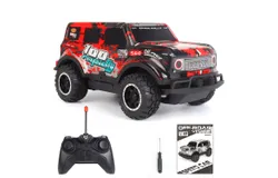 KYAMRC RC Racing Car，1&colon;24&comma; with lights&comma; small scale off-road remote control car&comma; Toy Cars Buggy for Boys & Girls-Gift for Kids Ages 4 and Up -Y43Red