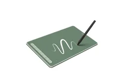 XPPen Deco L Drawing Tablet- 10x6” Computer Graphic Tablet with Updated Battery-Free X3 Digital Stylus and 8 Shortcuts Drawing PAD Compatible with Chrome&comma; Windows 11&comma; Linux&comma; Mac&comma; and Android &lpar;Green&rpar;