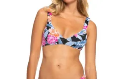Roxy Tropical Oasis Triangle Top In Multi