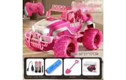 China Chenghai remote control off-road vehicle pink trumpet