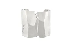 Kendra Scott Constance Bracelet In Rhodium Plated Brass&sol;white Cz