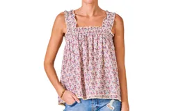 M&period;a&period;b&period;e&period; Derby Print Frill Top In Multi