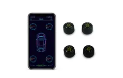 Tire pressure sensor External Smart Bluetooth 5&period;0 tpms Tire detection monitor mobile App connection