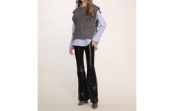 Heartloom Miel Knit Vest In Tar