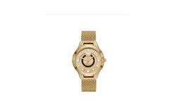Puma Womens Reset P1008 Gold Stainless-Steel Quartz Fashion Watch