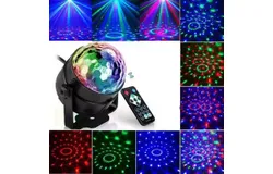 Party Lights&comma;Disco DJ Lights Strobe Light Rave Stage Light Projector Effect Club Light-Plug-in model