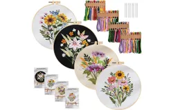 diy hand embroidery material kit