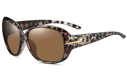 Women&apos;s Classic Retro Large Frame Polarized Sunglasses UV400