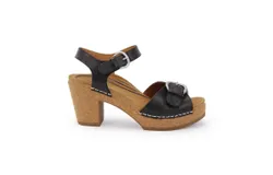 Aetrex Women&apos;s Tory Open Toe Heels Sandals In Black