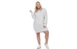 Plus Size Hoodie Sweatshirt Dress