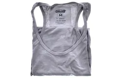 Bamboo Racer Tank - Heather Gray by Cariloha for Women - 1 Pc Tank Top &lpar;M&rpar;