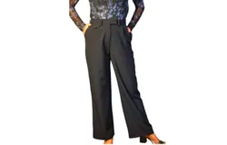 Wild Pony Crepe Trouser In Navy
