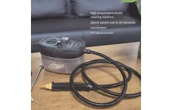 Limpiador de Vapor Port&aacute;til de Alta Presi&oacute;n de 2500W con Tanque de Agua de 1&period;2L y 3 Cepillos&comma; Esterilizador de Alta Temperatura para Uso en Hogar&comma; Muebles de Cocina&comma; Ba&ntilde;o&comma; Coche