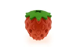 Interactive Ball Strawberry Slide Poop Chat Words Feather Treat Dispenser Dog Toy
