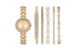 SKECHERS Women&DiacriticalAcute;s Gift Set  SR9084 BRACELET GLITZ   watch and bracelets