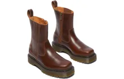 Dr. Martens Women's Amaayah Lo Leather Bex Pull-on Boots Fashion Size:9---Color:Butterscotch