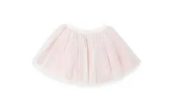 Petit Confection Girls&apos; Tulle Glitter Skirt In Blush