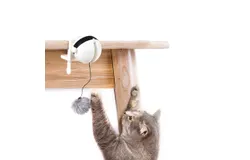 Interactive Cat Toy Electric Ball for Cats Interactive Kitten Swing Toys for Cat Tree Chair Desk