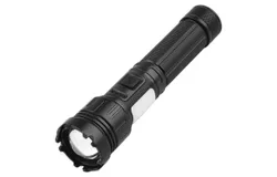 New magnetic P50 strong light flashlight 26650 zoom night fishing USB rechargeable outdoor LED flashlight - SD26101 tail strong magnet &plus; 18650 lithium battery set